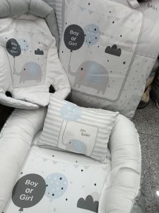 ست لبه دار نخ تترون چهار تیکه - Image 4