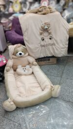 ست لبه دار سه تیکه خرس کرم