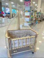 تخت گهواره چوبی هلالی