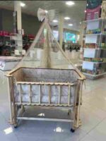تخت گهواره چوبی هلالی - تصویر 3